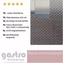 Edelstahl Strukturblech Leinen gewalzt 0,8mm stark, Designbleche